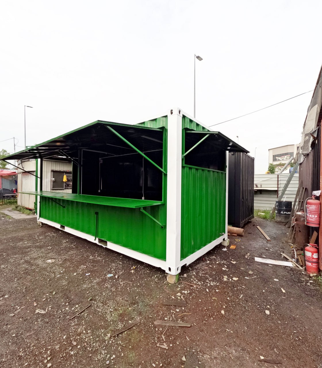 Popup Shop Mk containers